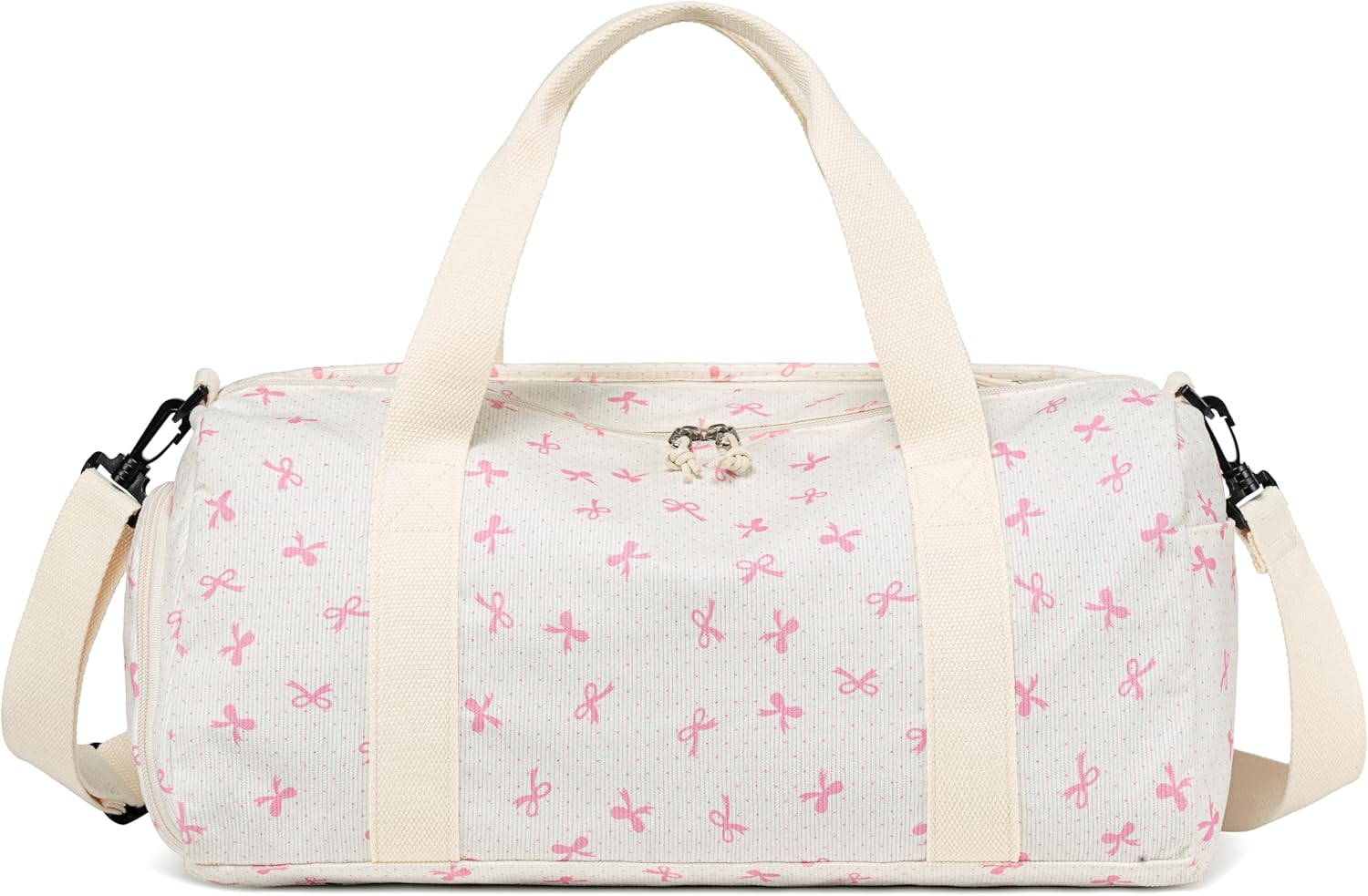 Gym Bag Sports Duffle Bag with Wet Pocket Weekender Overnight Bags with Waterproof Shoe Compartment for Girls Kids Women Dance Workout Travel Bags - Image 8