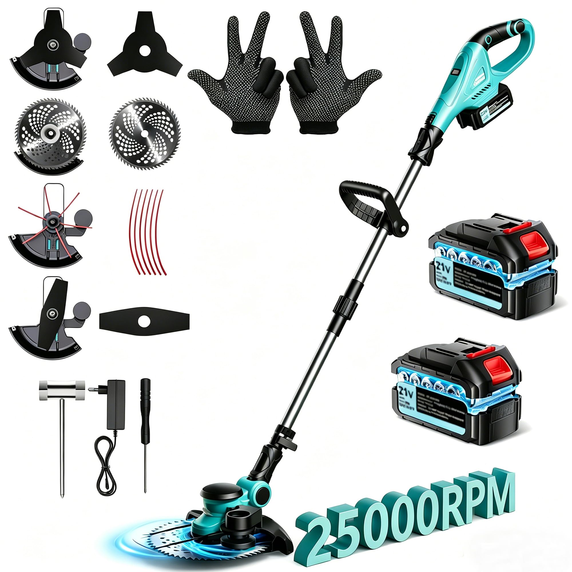 KZBUFCXZ 12-Inch Brushless Cutter