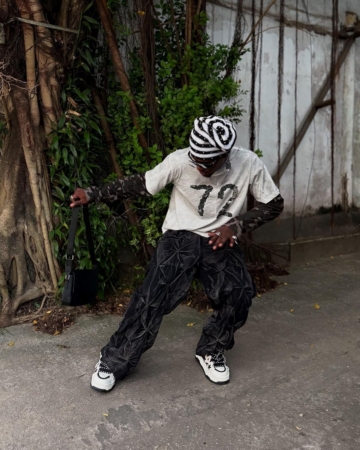 Y2k Streetwear Jeans Grunge Pants Baggy Street Hip Hop Wide Leg Jeans Trousers - Image 3