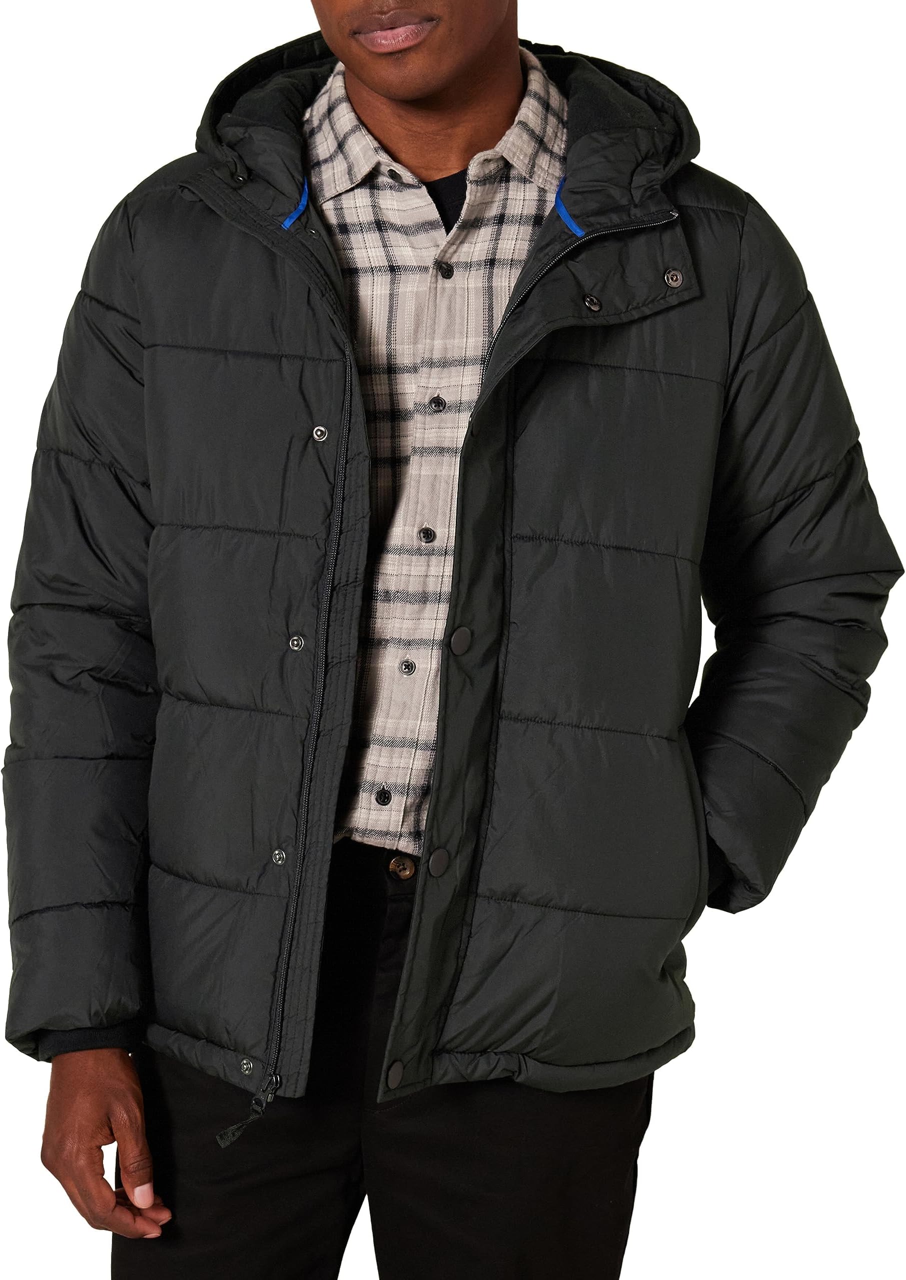 Men's Winter Heavyweight Hooded Puffer Coat