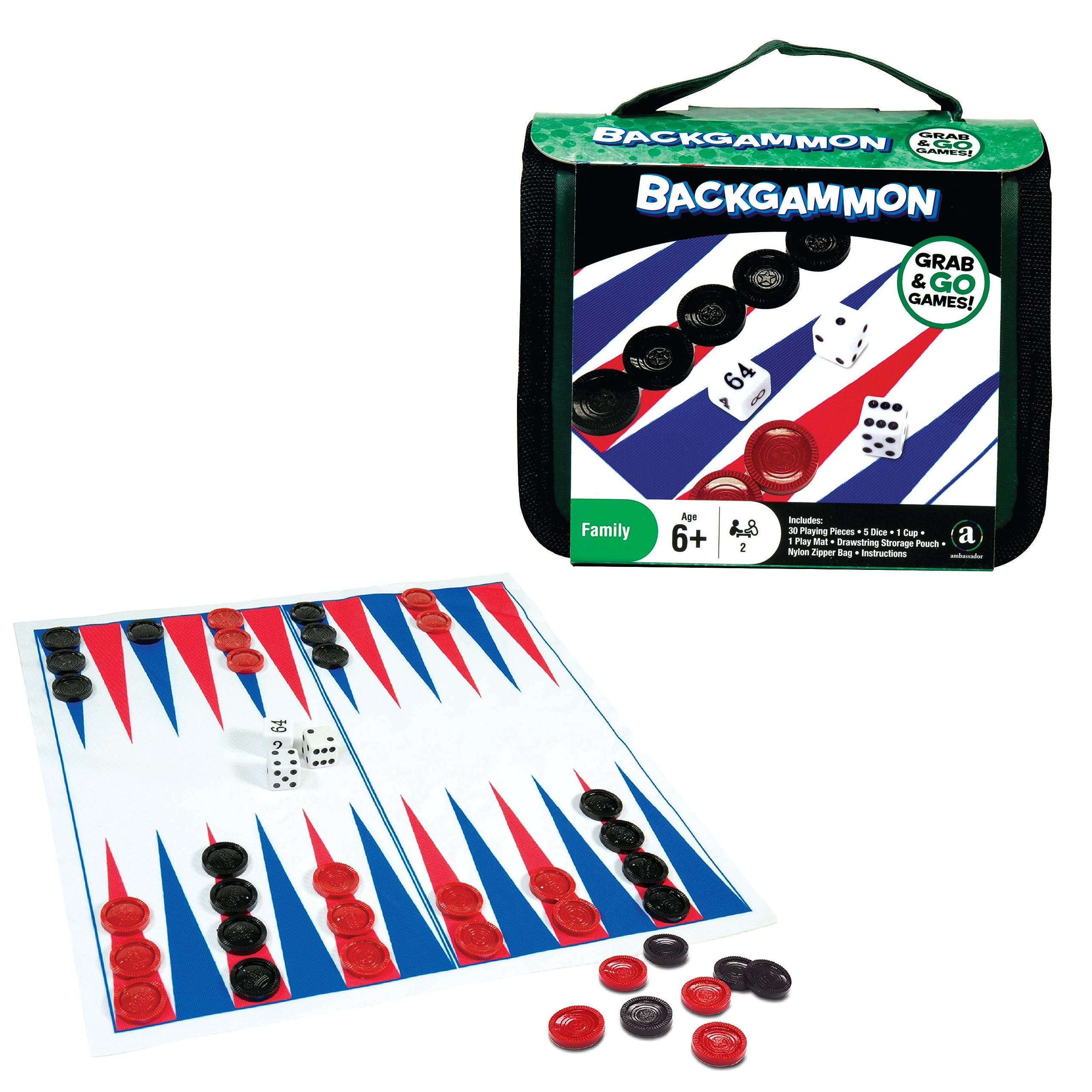 MA Grab & Go Games! - Travel Backgammon