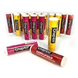 Chap-Ice Assorted Lip Balm – Watermelon, Original & Cherry Flavors – 24-Count Refill Pack