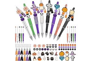 18 Pieces DIY Halloween Silicone Focal Beads