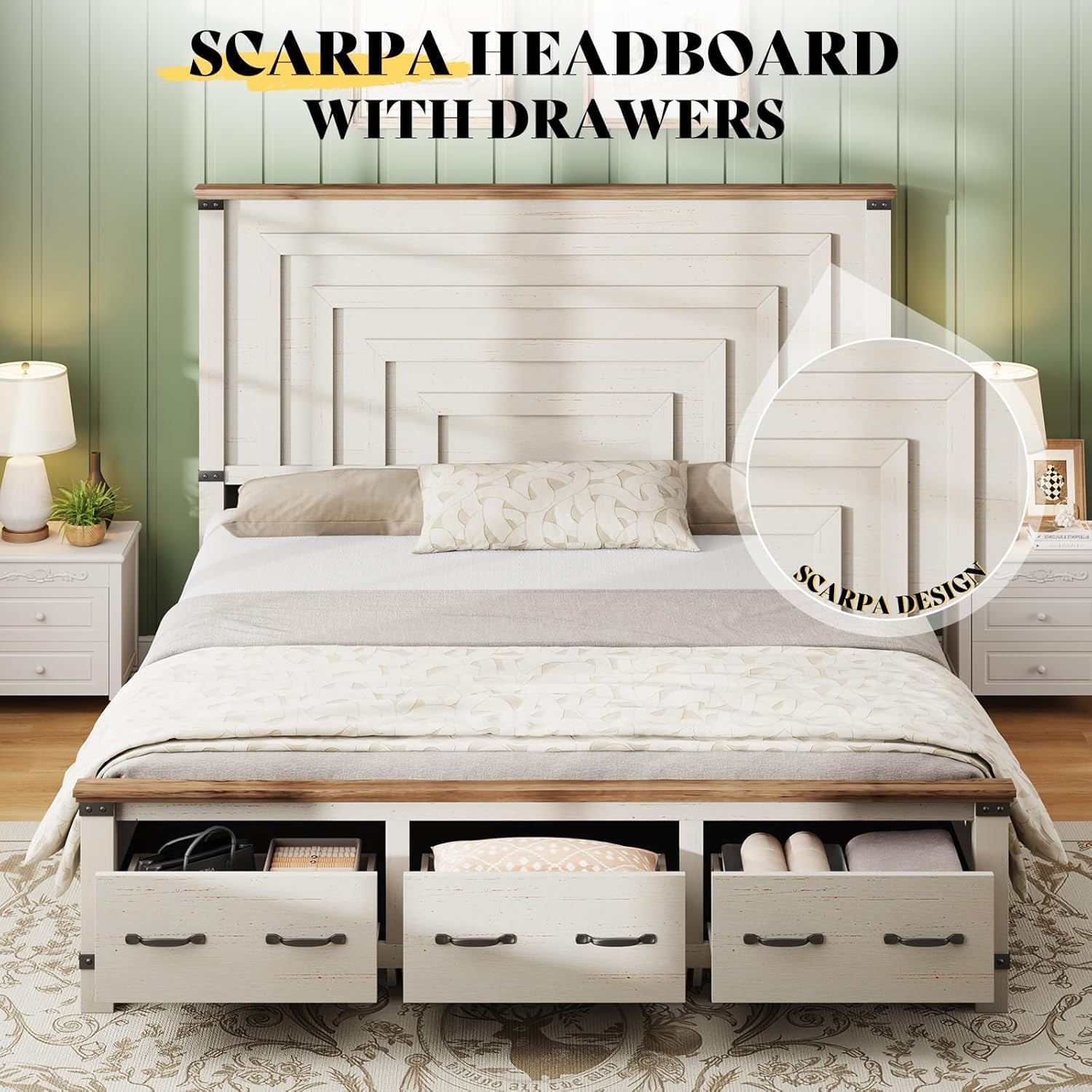 Nightstand Dimensions and Components