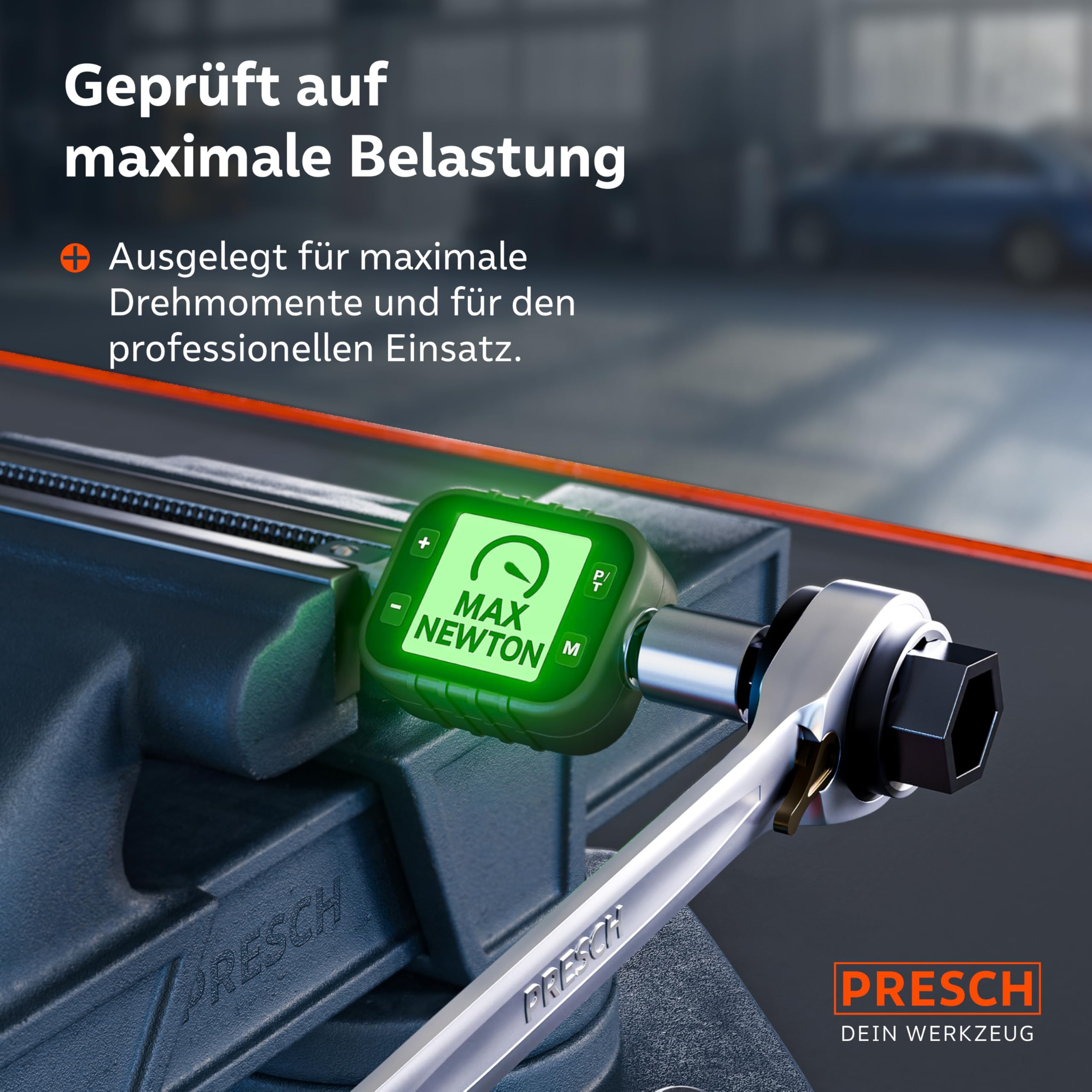 PRESCH 4 in 1 Ratschenschlüssel Set 3tlg. (8-19mm) inkl. Tasche - Umschaltbare Ratschenfunktion - Ringratschenschlüssel mit 90 Zähnen & 4° Rückholwinkel - Robuste Ratschenringschlüssel
