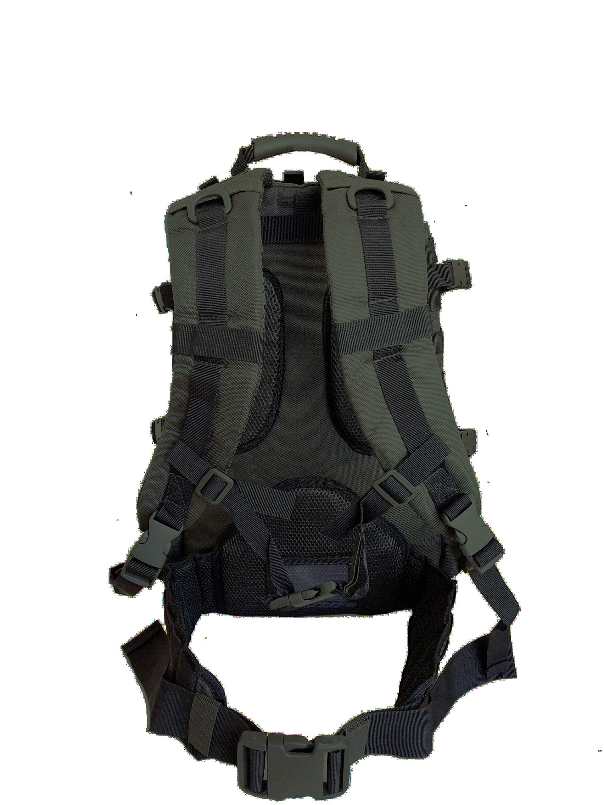 ALGI Zaino Militare Tattico Medium 45 Litri Verde