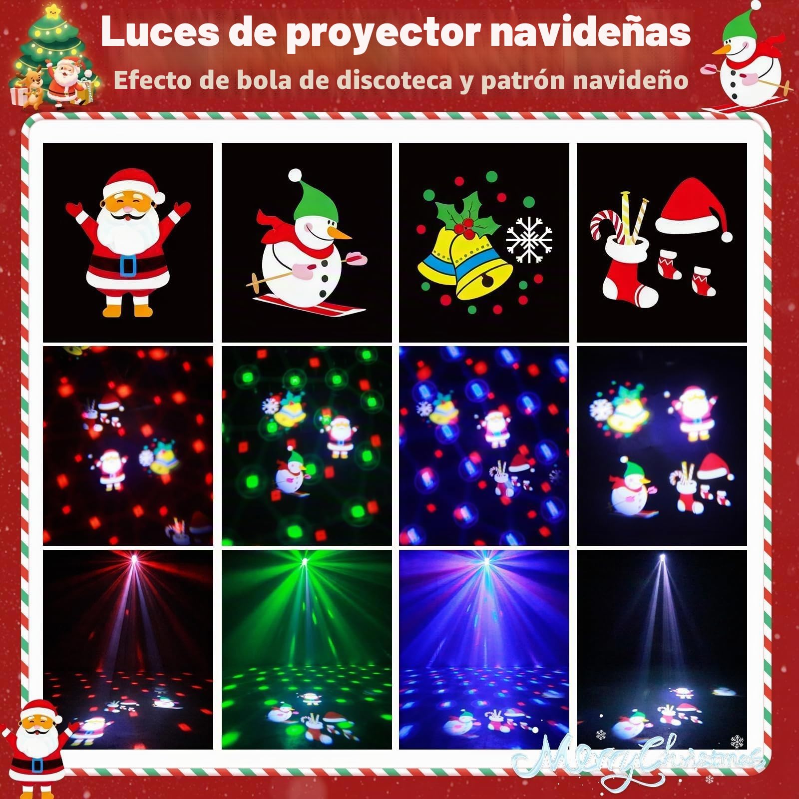 Proyector de Navidad Exterior