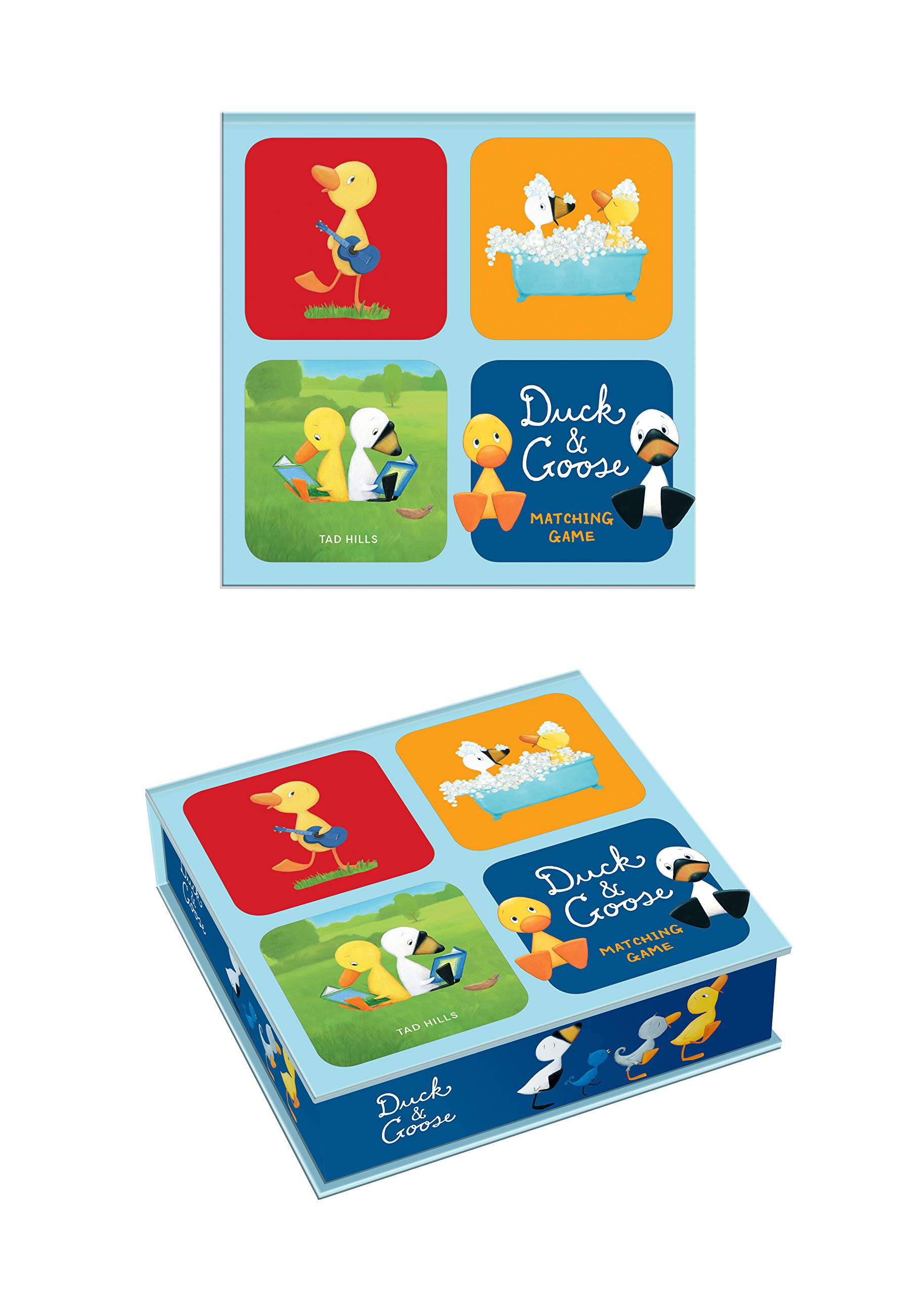 CROWN Duck & Goose Matching Game: A Memory Game with 20 Matching Pairs for Children