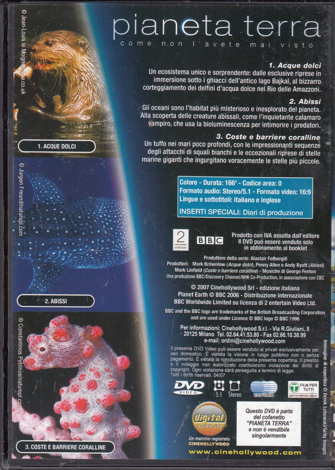 pianeta terra (4 dvd) - box set