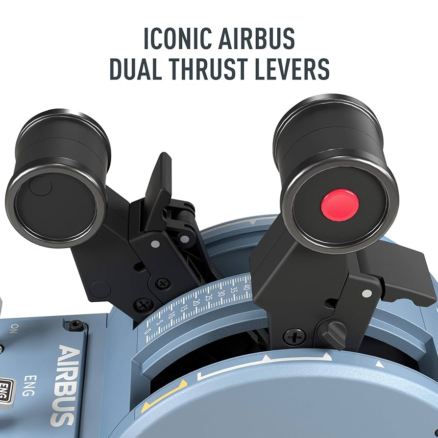 その他 Thrustmaster TCA Sidestick & Quadrant TCA Sidestick Airbus Edition - Civil aviation, Flight
