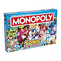 Winning Moves Monopoly Sonic - Gioco da tavolo da 8 e più - Gioco da tavolo per 2
