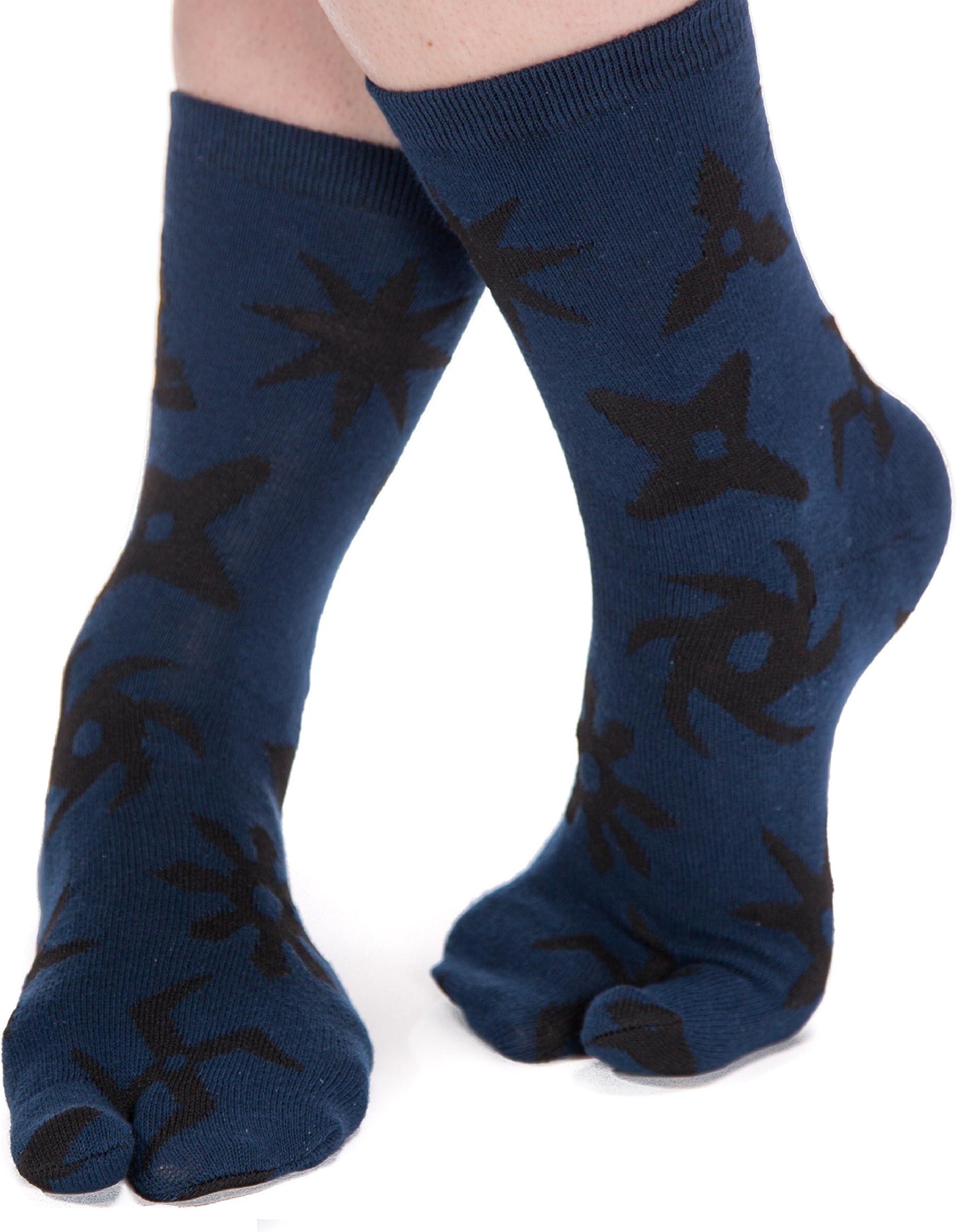 Tabi Socks Japanese Unisex:Set of 8 - Multicolour - One size