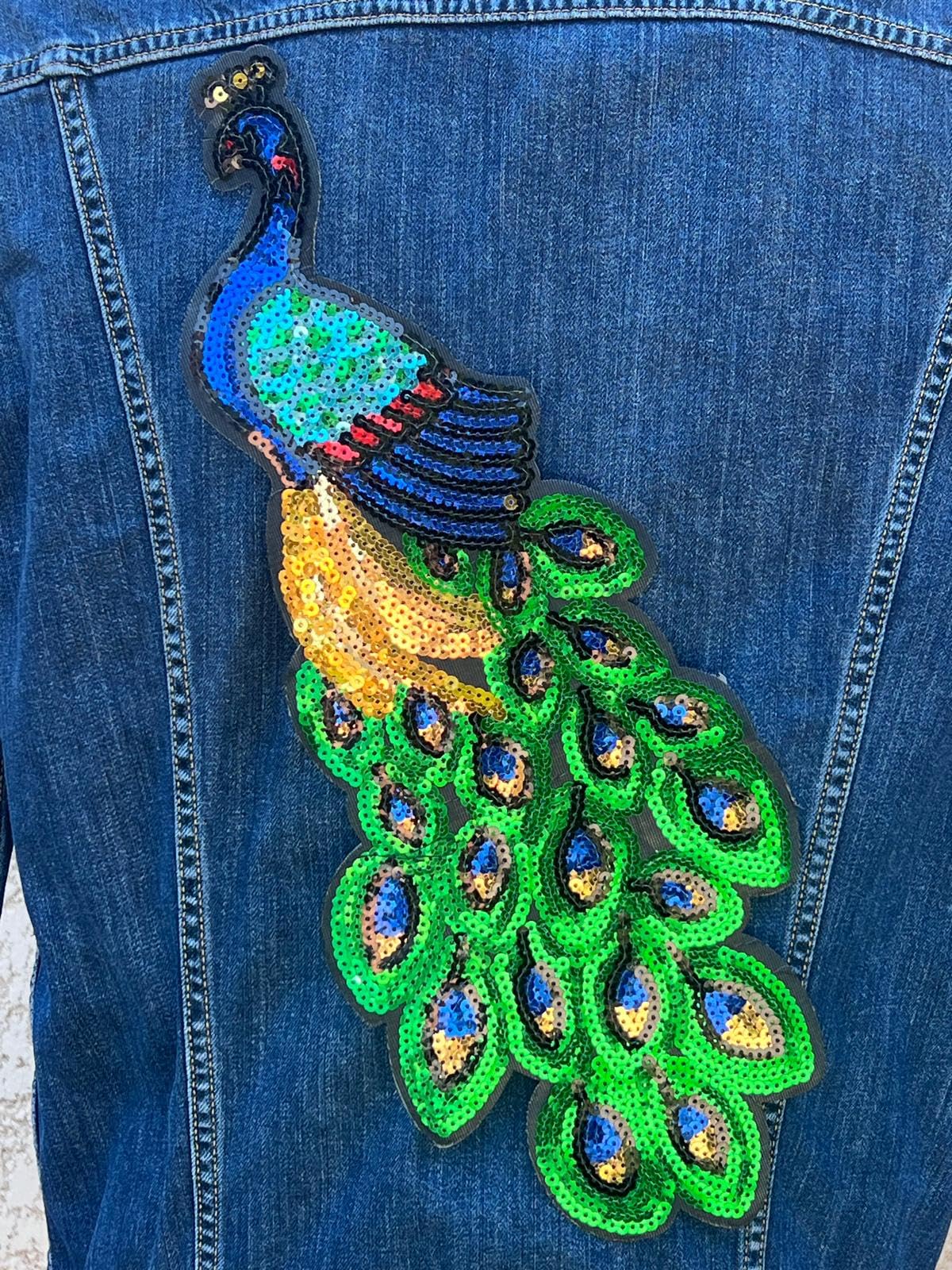 Anniup - Toppa Con Paillettes, Da Applicare Con Ferro Da Stiro, Stile Folk, Per Vestiti E Paillettes, Motivo Fai Da Te - Foto 10