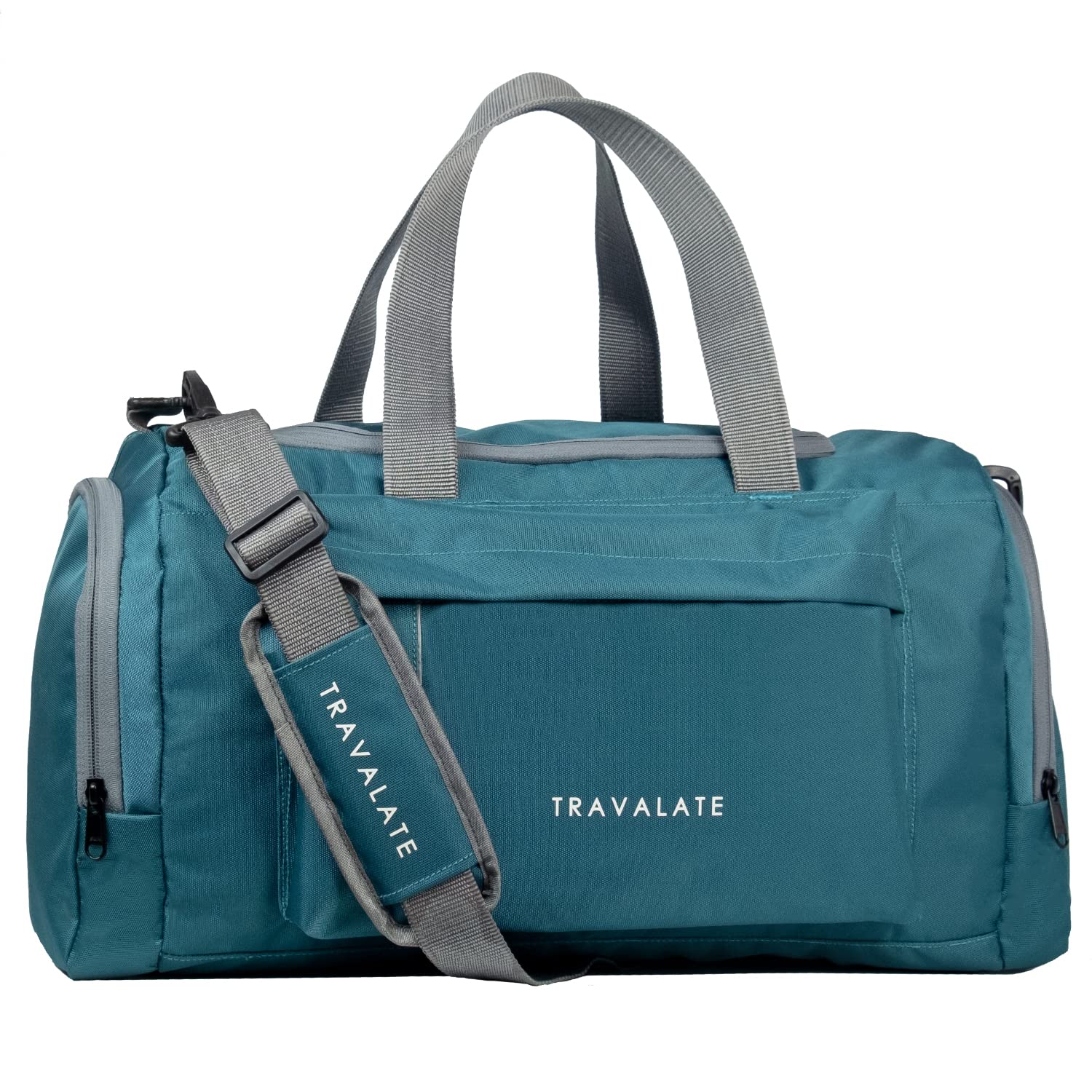 TRAVALATE Travel Duffle Luggage Bag Organizer | Multi Pocket Ultra-Light| Polyester 45 Lt| Men And Women | 21 X 09 X 11 Inch | Sea Green, 22.86 cm (B0BTVMQNN8) Amazon Price History, Amazon Price Tracker