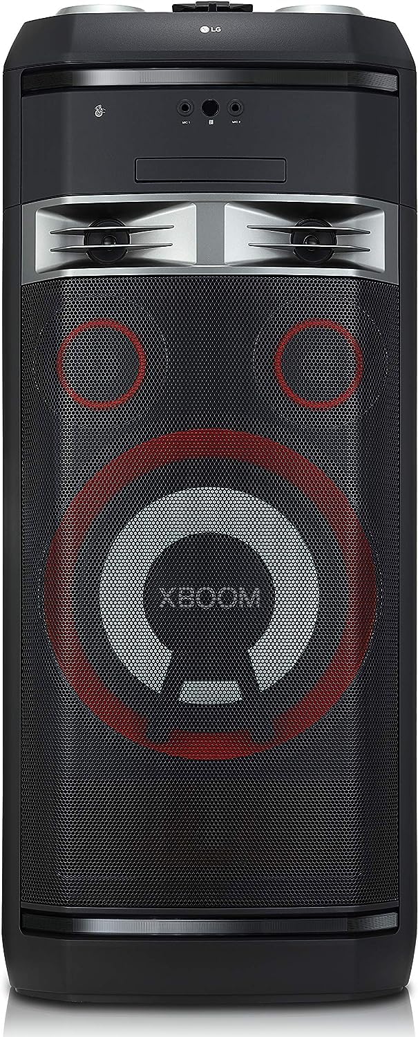 LG OL100, Noir - HiFi Anlage (2000W, Xboom, CD/​Radio/​USB, Auto DJ, Karaoke, Bluetooth)
