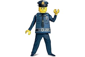 Lego Police Officer Deluxe Costume: Protect and Serve with Style