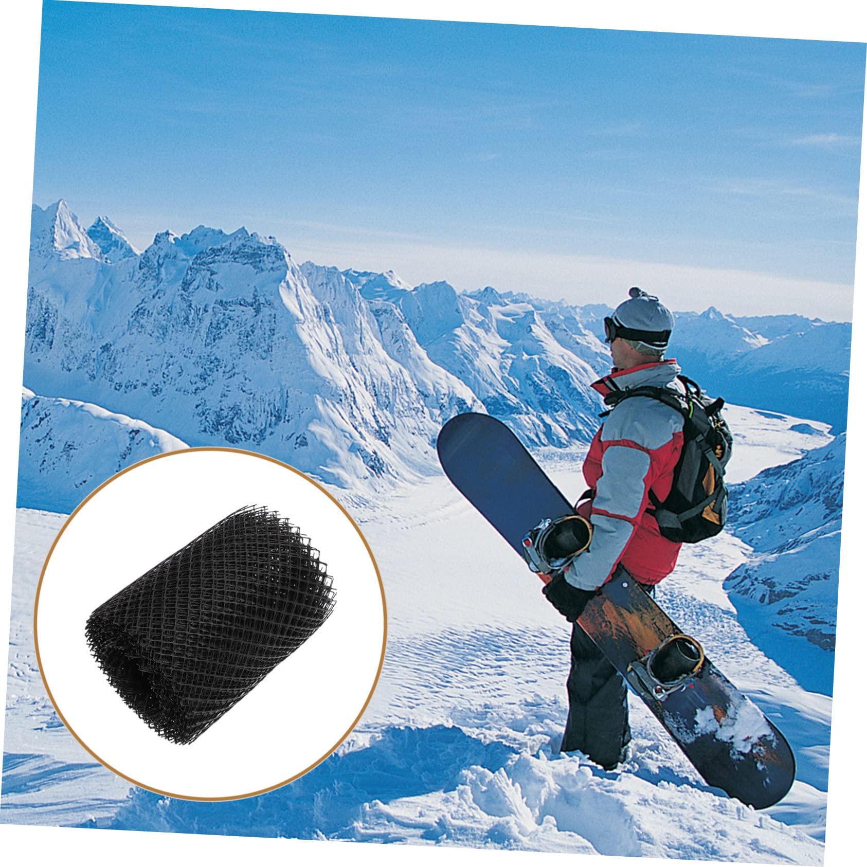 SUPVOX Snowboard Mesh Ski Protection Ski Board Mesh Skiing Board Practical Snowboard Skiing Supplies