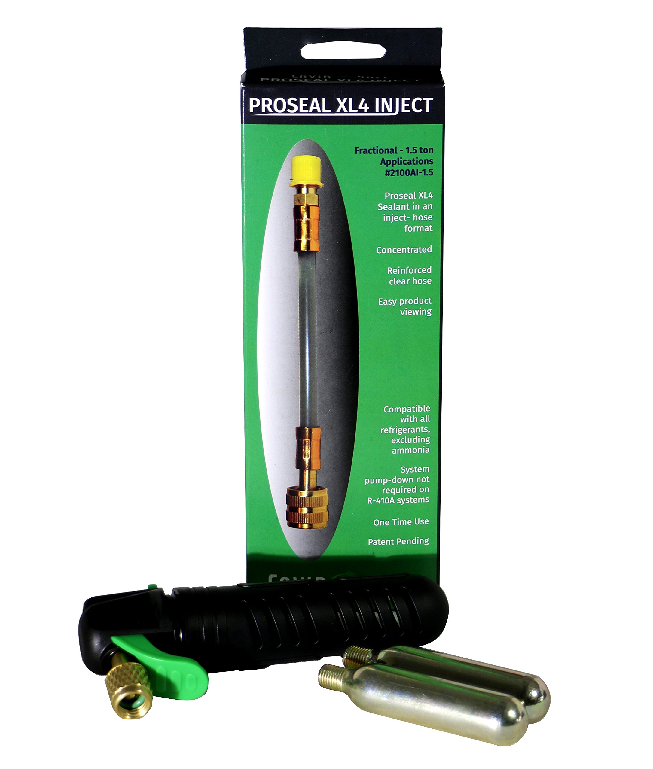 ENVIRO-SAFEMagnum D.I. Direct Inject Gun and Proseal XL4 1.5 ton Inject for Home and Auto, Easy to Use Kit #9880