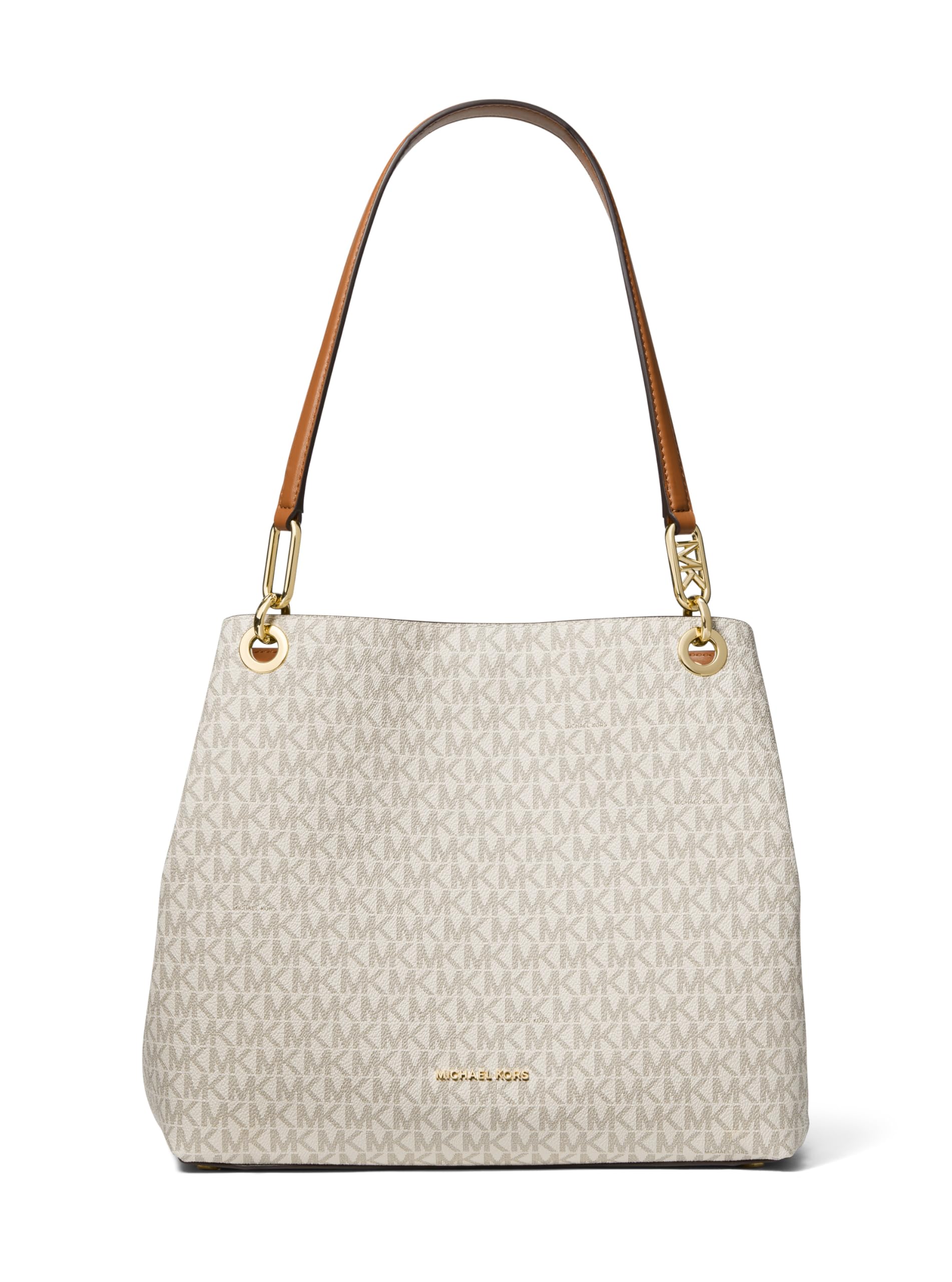 Michael Kors Women's Beige Canvas Kensington Shopping Bag