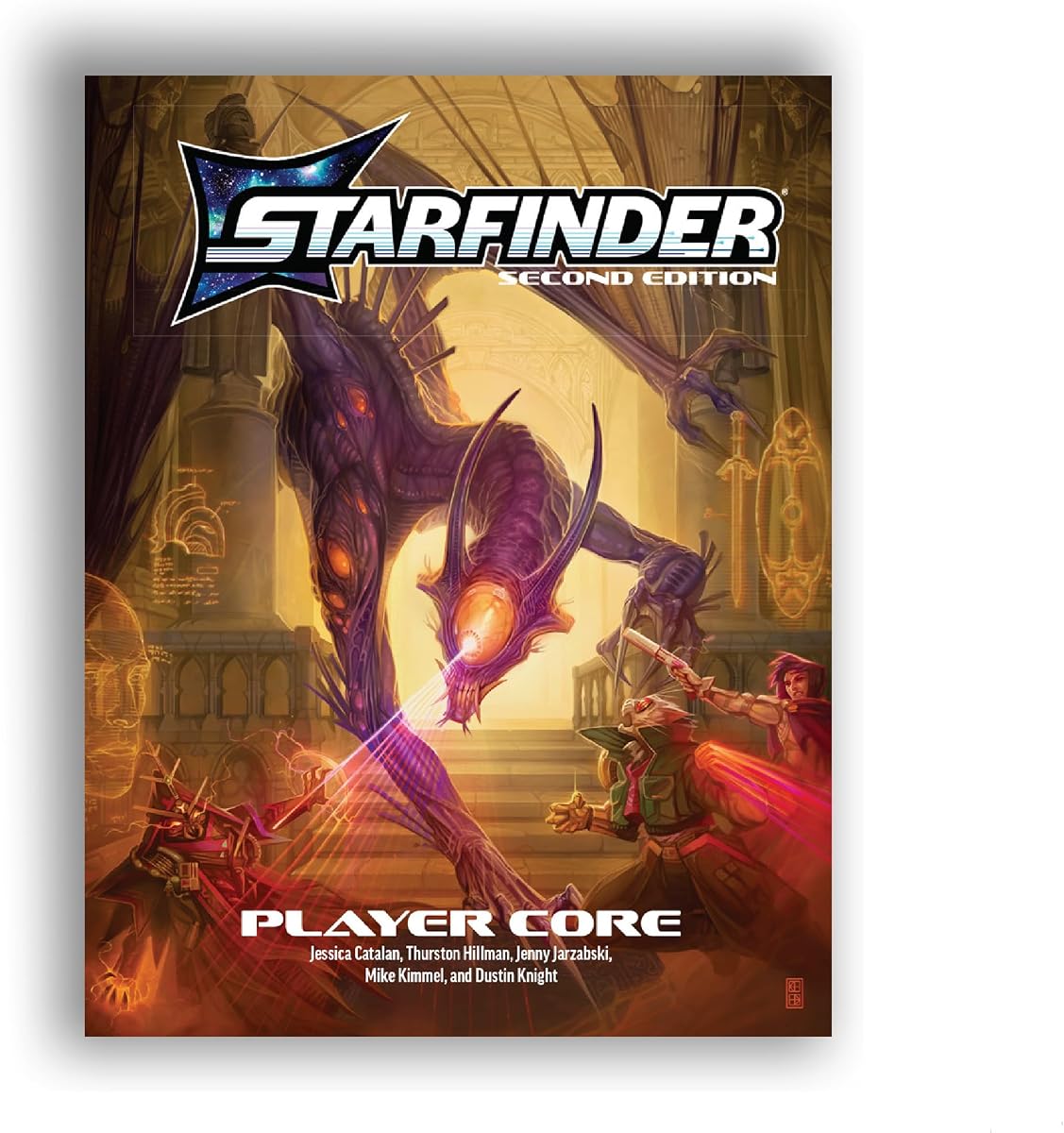Starfinder Player Core Tapa dura Segunda edición - Libro de reglas completo, 10 ascendencias, 6 clases - RPG de mesa