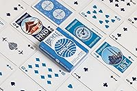 Vista 6 de Bicycle Pan Am Air Playing Cards 2 Pack with Travel Tin - Premium Poker Size Decks for Card Games - Classic Pan Am Design