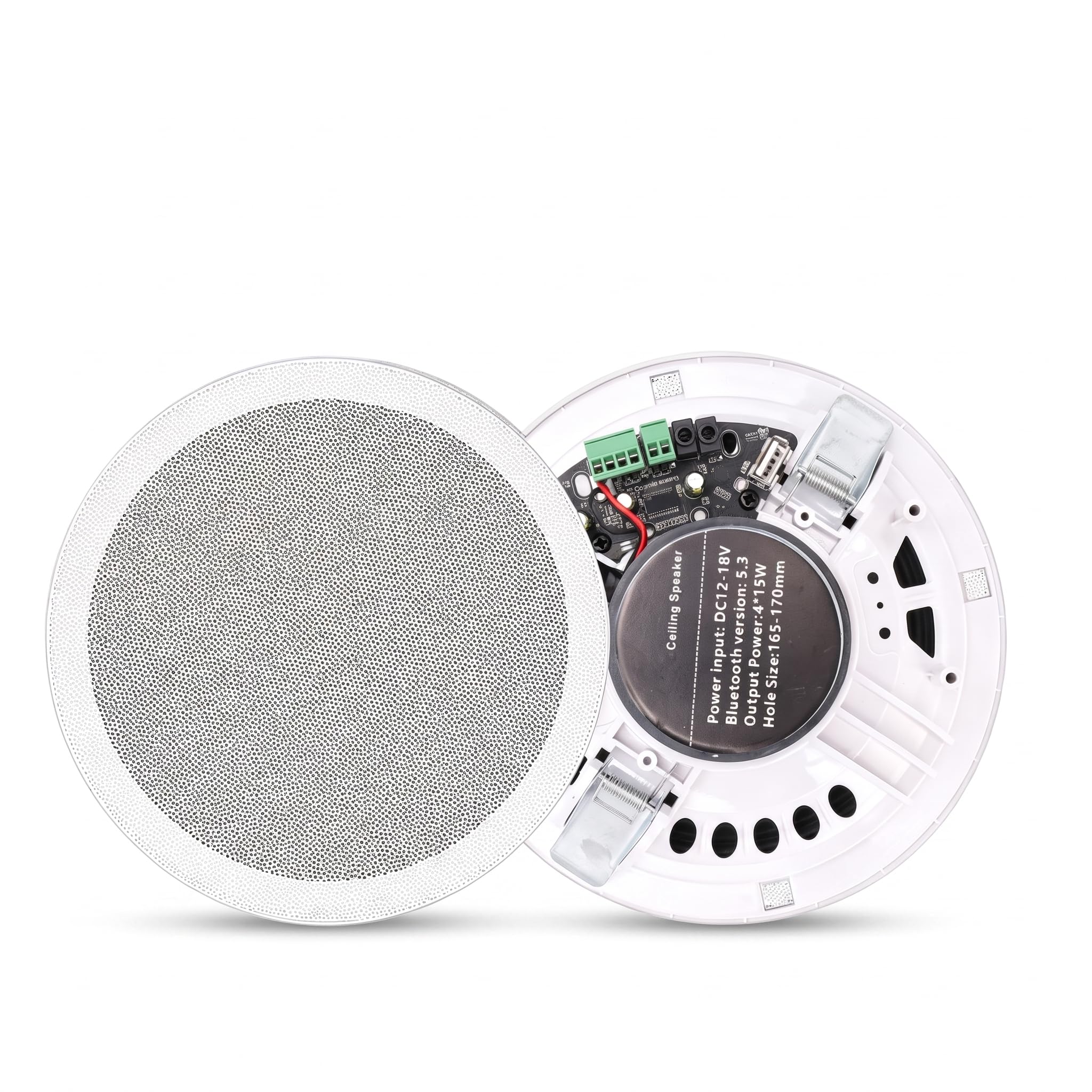 Głośniki Sufitowe Bluetooth o Mocy 6 Cali i Mocy 60 W (wtyczka