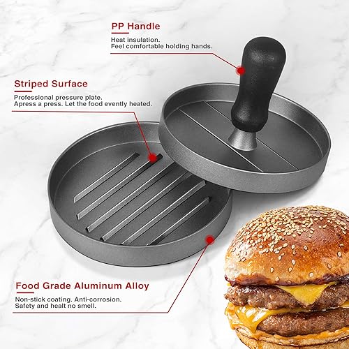 Miniatura 5 de Kitchen Aid - Paquete de accesorios para batidoras, accesorio de metal para molinillo de alimentos y 4 piezas de acero inoxidable para salchichas de