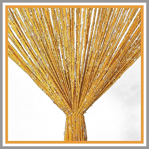 Miniatura 8 de 2 cortinas de cadena para puertas, cortinas con cuentas brillantes para puerta, cortinas de cuentas brillantes, cortina abierta para armario,