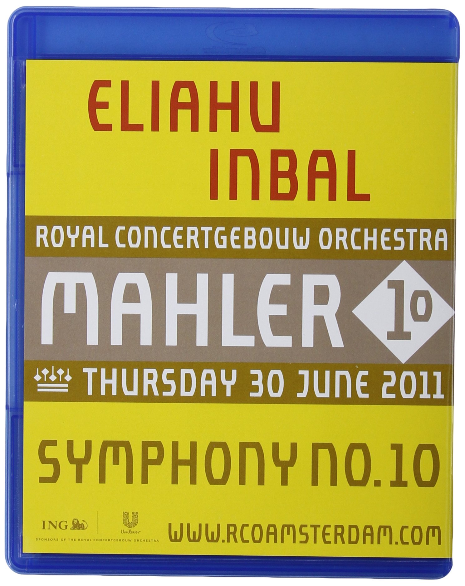 Gustav Mahler - Royal Concertgebouw Orchester [Blu-ray]