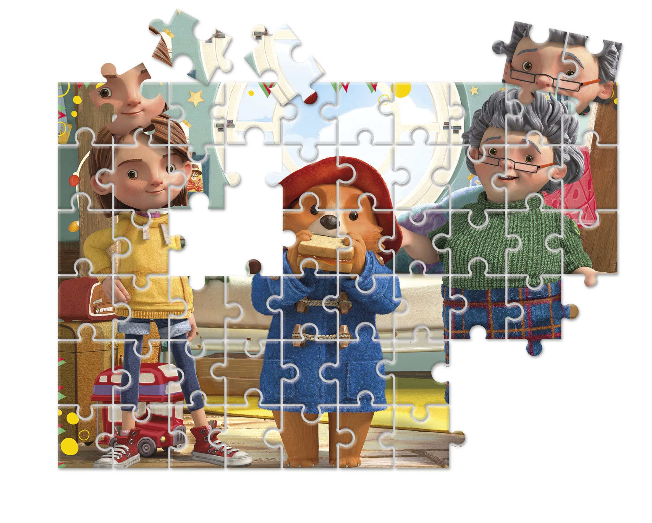 Cleentoni - Paddington Puzzle 104pcs Supercolor Puzzle-Paddington-104 Pieces-ade in Italy