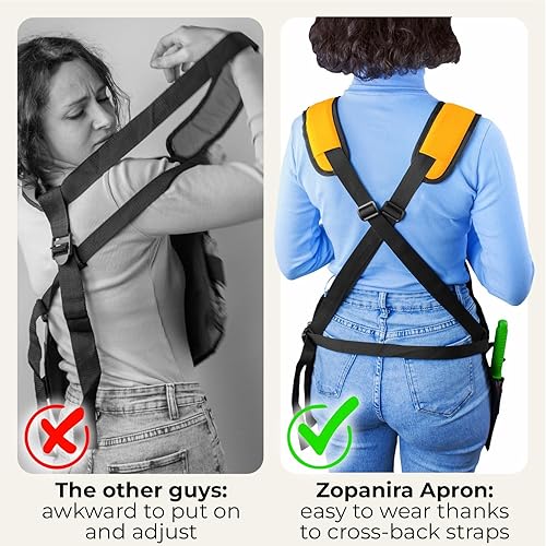 Miniatura 5 de Garden Aprons for Women with Pockets - Gardening Apron - Florist Apron - Gifts for Gardeners, Artist, Painting, Art