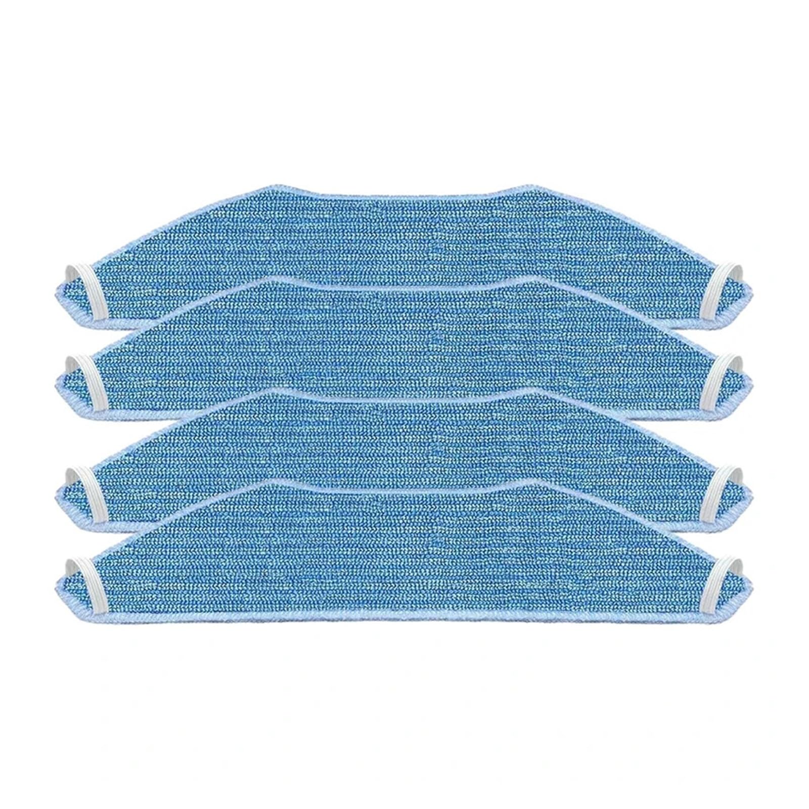 GENTERUN Robot Vacuum Cleaner Accessories 4pcs Mop，Compatible For Lefant，M1/M2/M2 Pro/M2S/M2S Pro/M2 Plus/U180