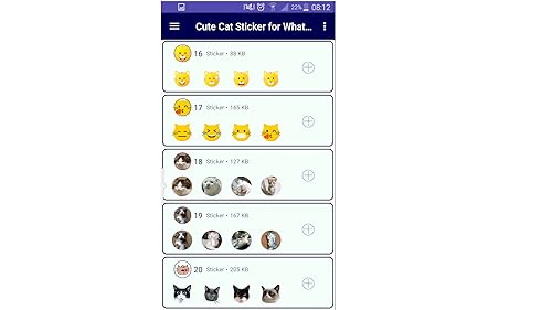 Cute Cat Sticker for Whatsapp