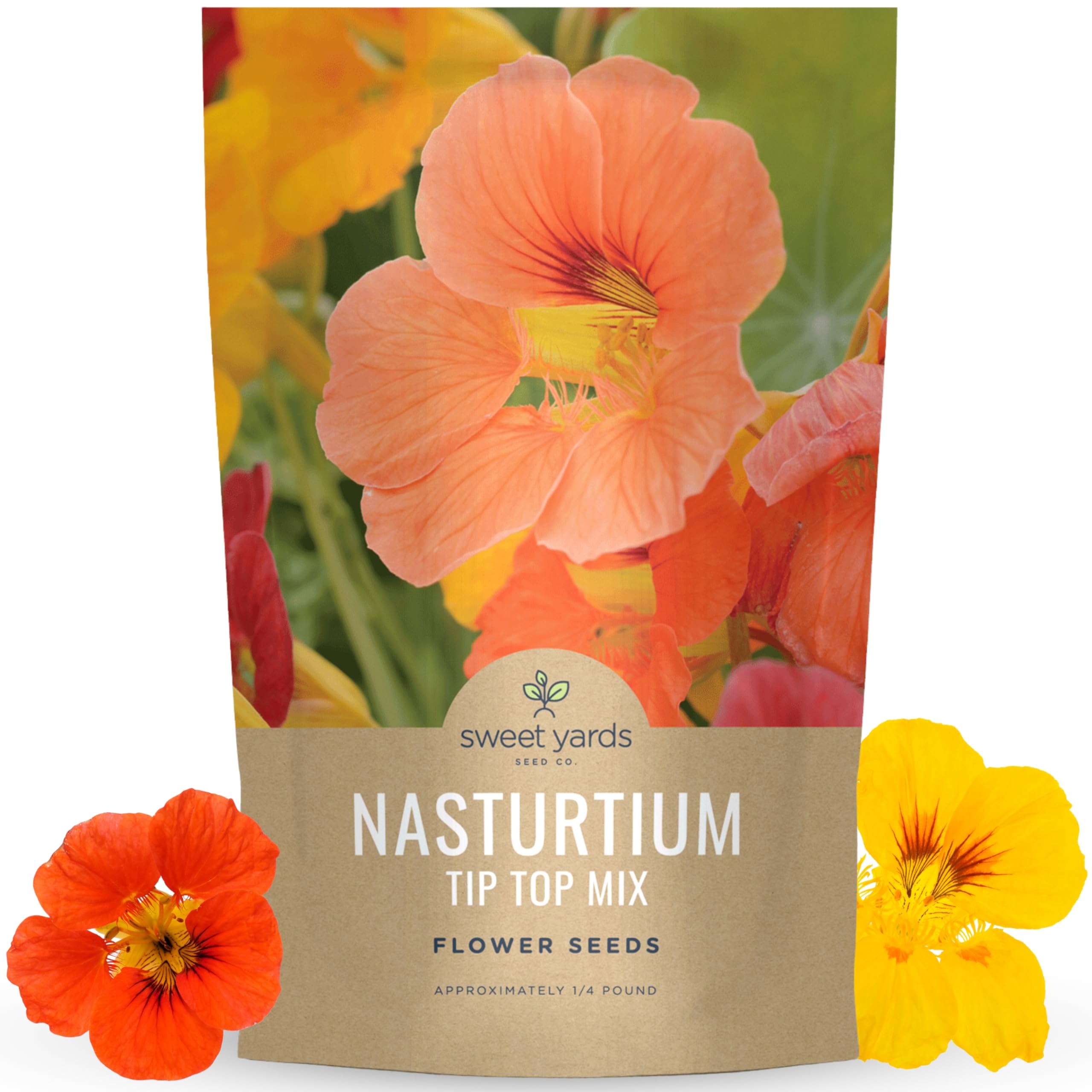Sweet Yards Tip Top Mix Nasturtium Seeds
