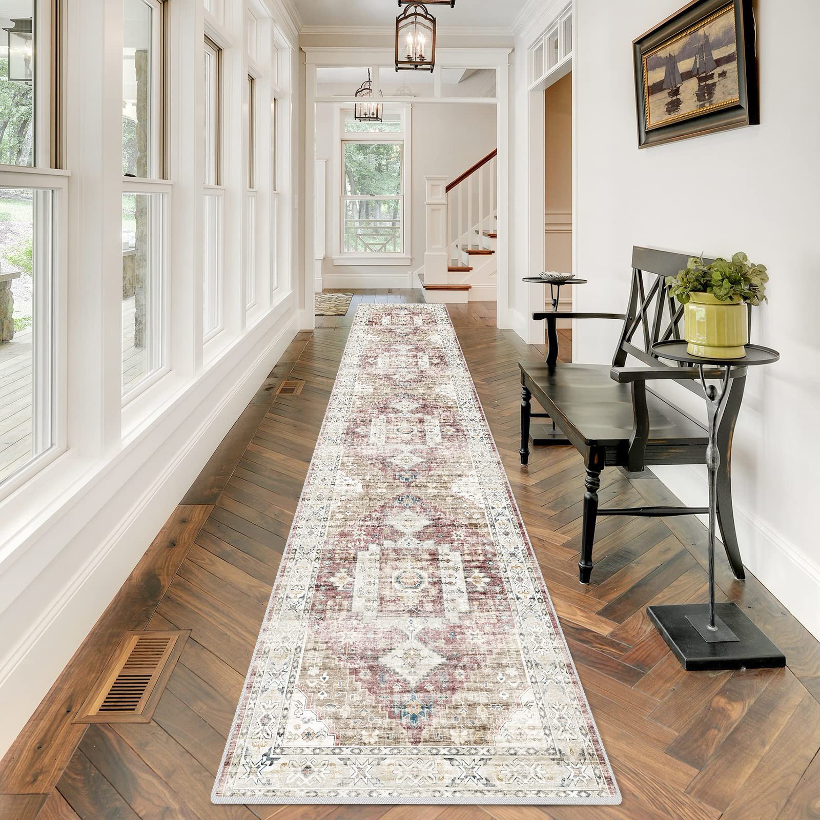 Amazon.com: RUUGME Washable Runner Rug 2'6x12 - Hallway