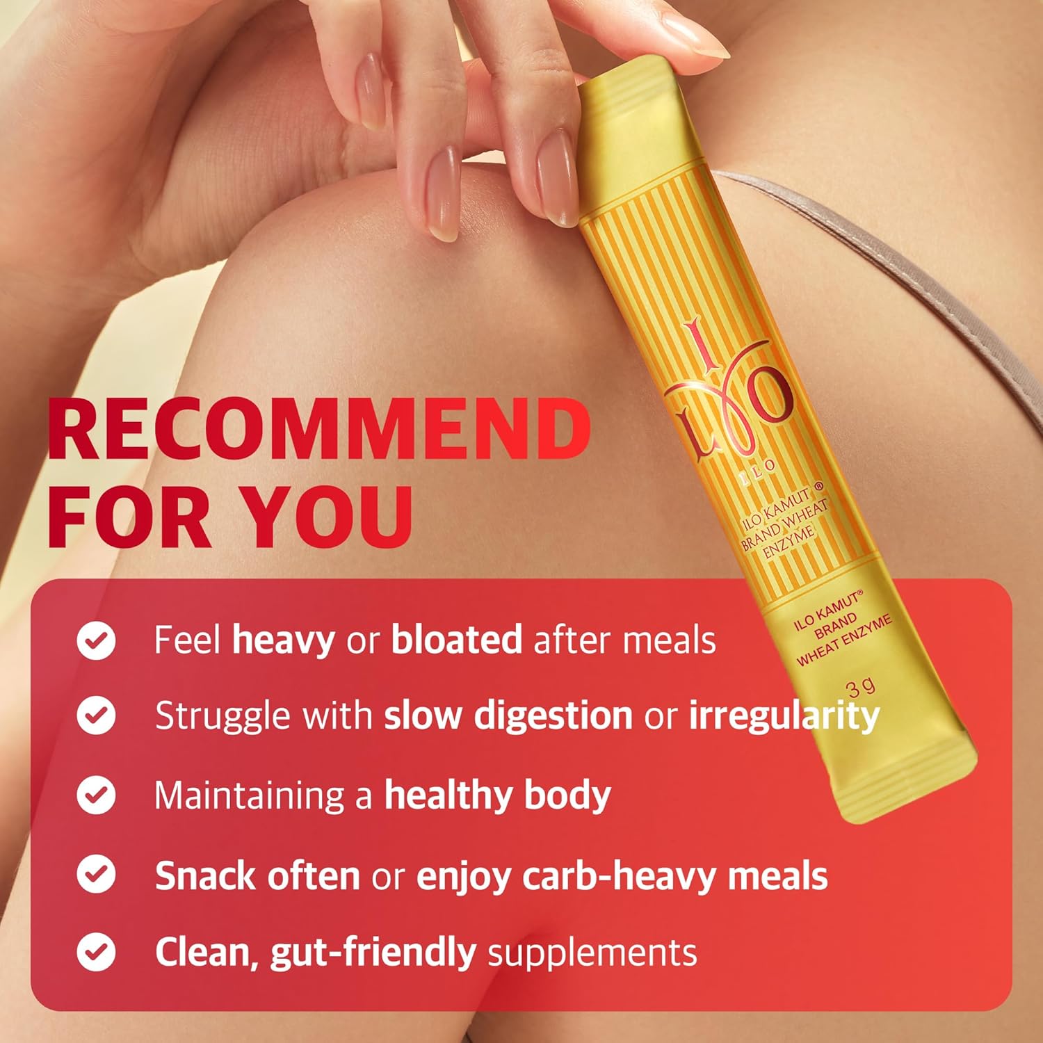 ILO Kamut Enzyme Complex – Digestive Health and Natural Metabolic Activation – Fermented Ancient Grains with Spicy Botanicals, 30 Sticks - Image 5