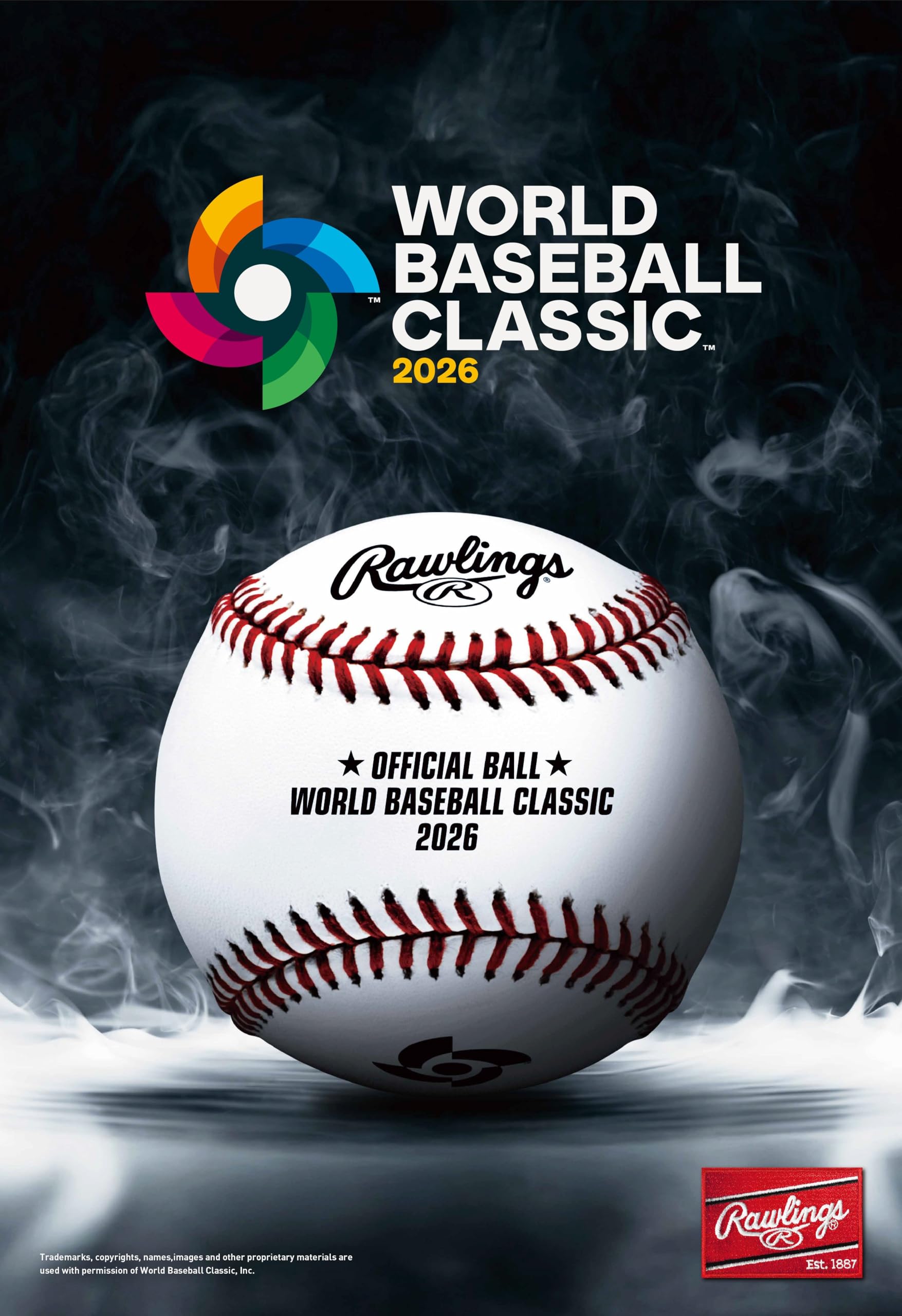 Amazon | ローリングス(Rawlings) 2026 WBC 公式球 ボール World