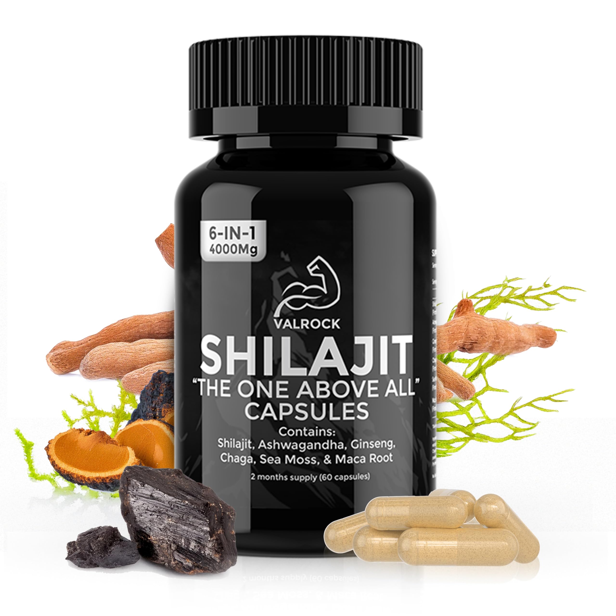 Shilajit 10,000mg,Maca Root,Panax Ginseng ,Panax Ginseng For Energy - View #7