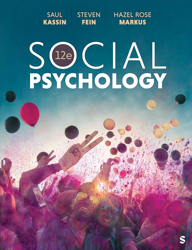 Social Psychology 第12版 811E7iuWjzL._UF894,1000_QL80_.jpg