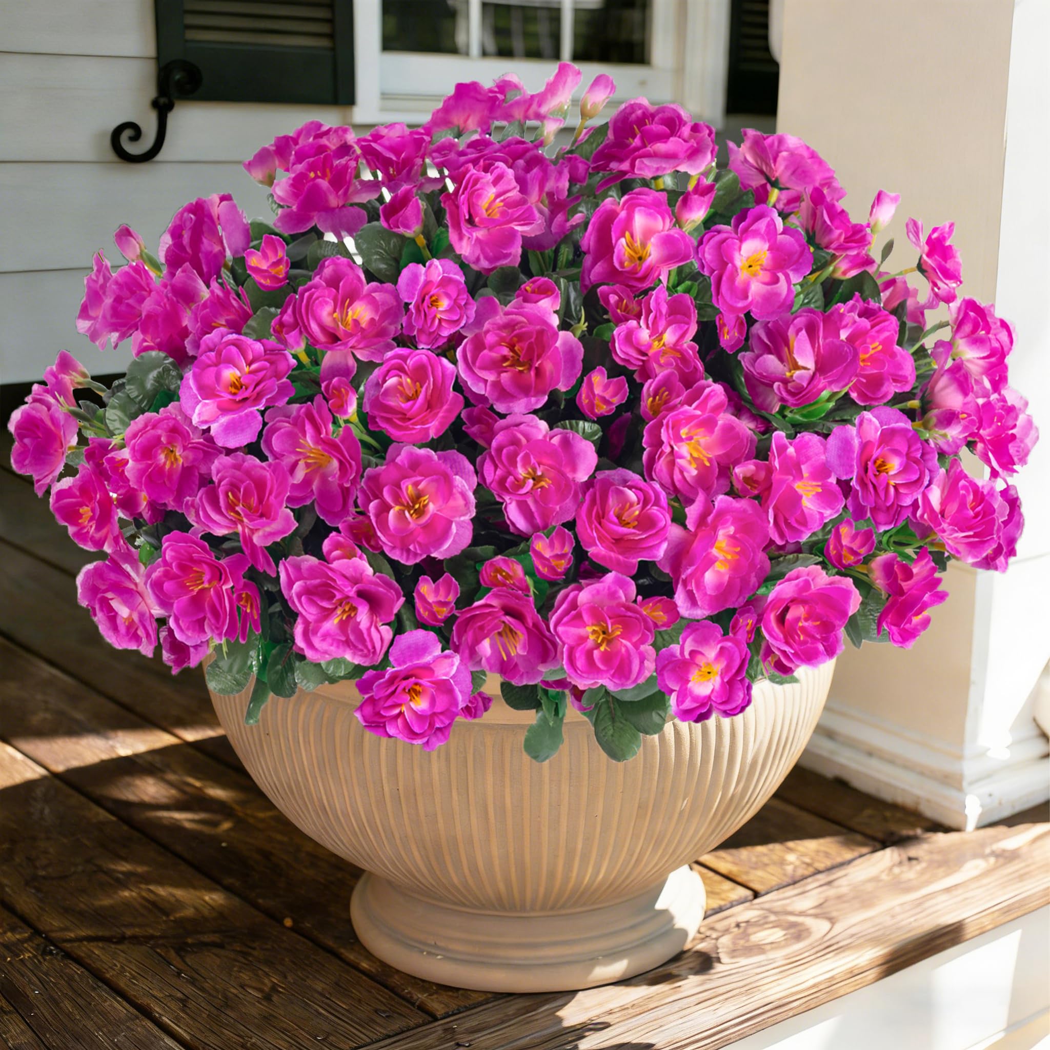 Ivydale Artificial Faux Outdoor Flowers 3 Bundles