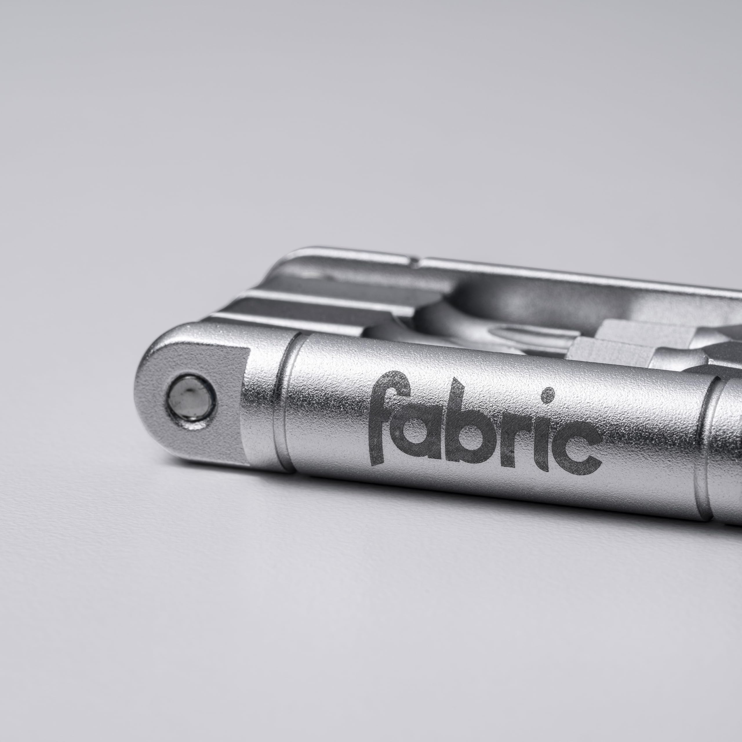 Fabric SixTool - Foldable Multitool for Cycling: 6 in 1 - Hex Keys, Torque, Screwdriver - Compact Bike Repair Tool - Silver - FTL-01