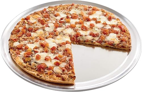 Miniatura 3 de Fantes - Sartén para pizza con borde ancho, aluminio pesado, original del mercado italiano desde 1906