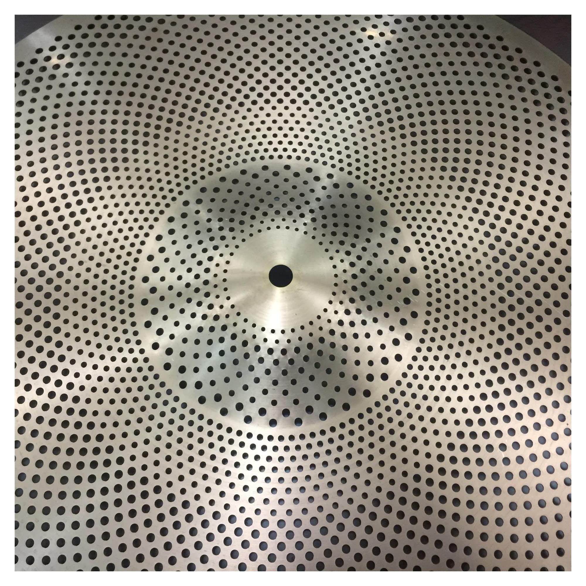 Low Volume Becken 20" Ride Silver Mute Becken Zum Üben Beckensatz