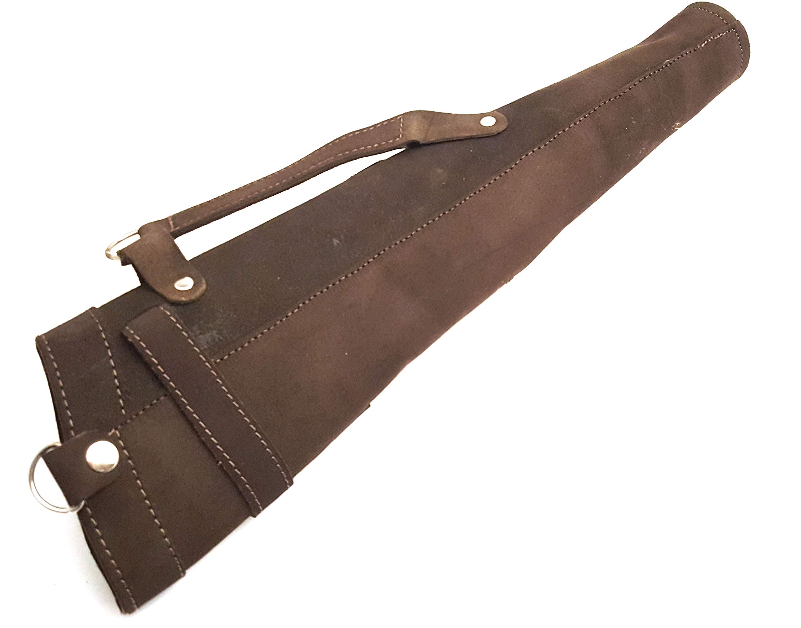 Carquois de tir à l'arc traditionnel en daim de qualité avec support de flèche