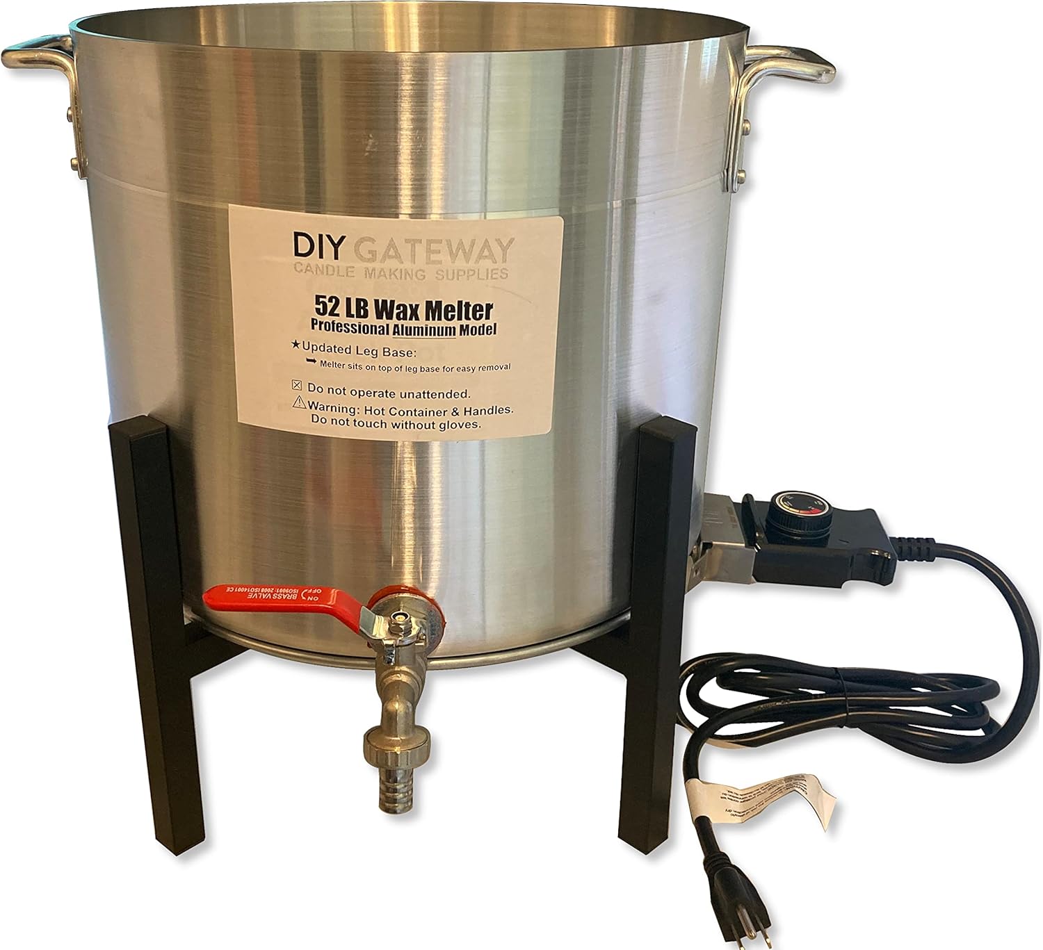 Super Large Wax Melter for Candle Making 52 LB Electric