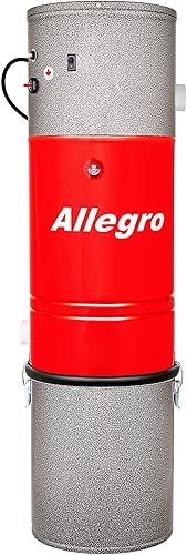 Miniatura 1 de Allegro - Potente sistema de vacío central de alta resistencia - Motor de derivación tangencial Ametek - Fabricado en Canadá (MU4401, casas de 6,000