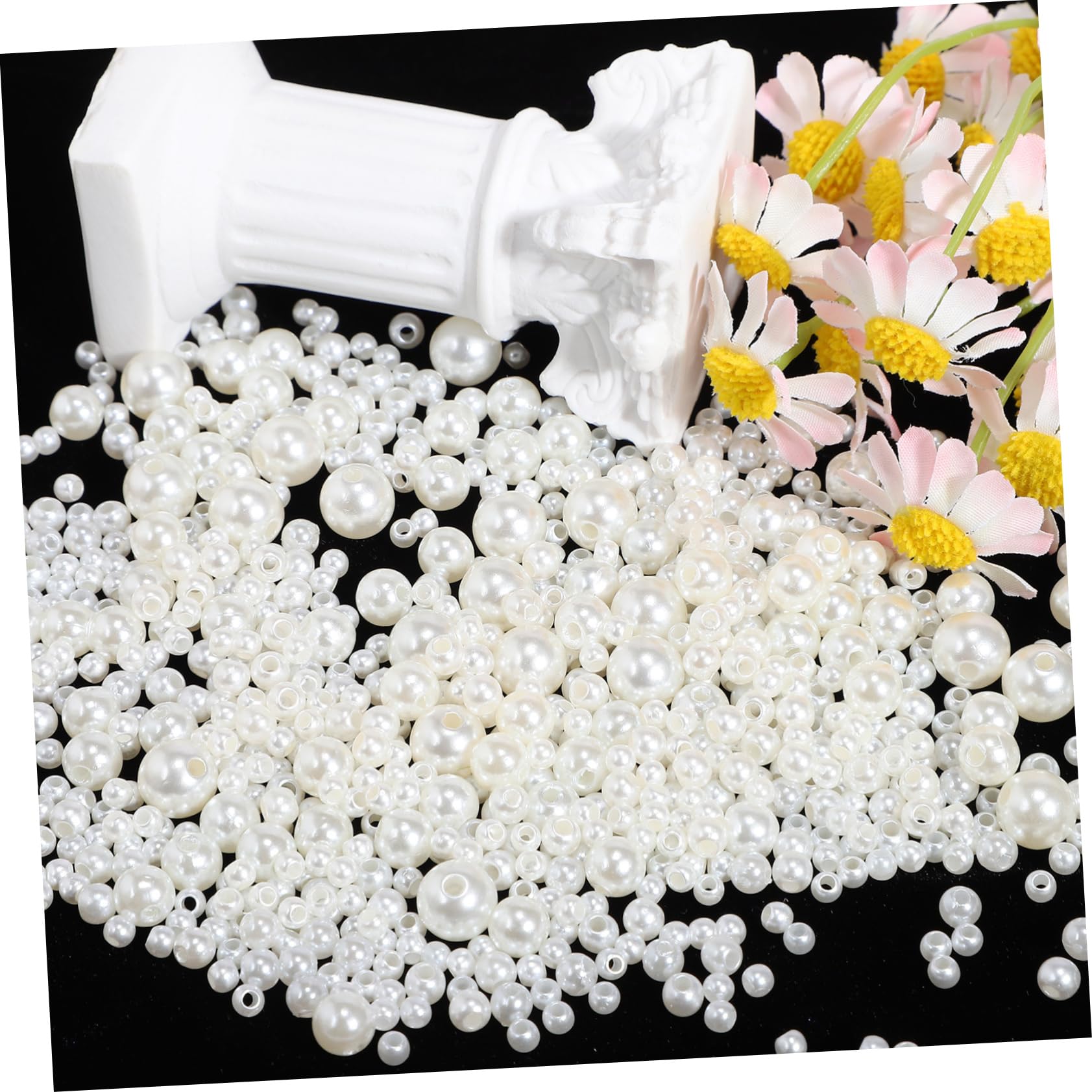 Angoily 5 Set Perline Per Gioielli Fai Da Te Da Perline Rotonde Piccole Distanziatori Per Collane Bracciali Accessori Creativi Per Bigiotteria 900 Pezzi*5
