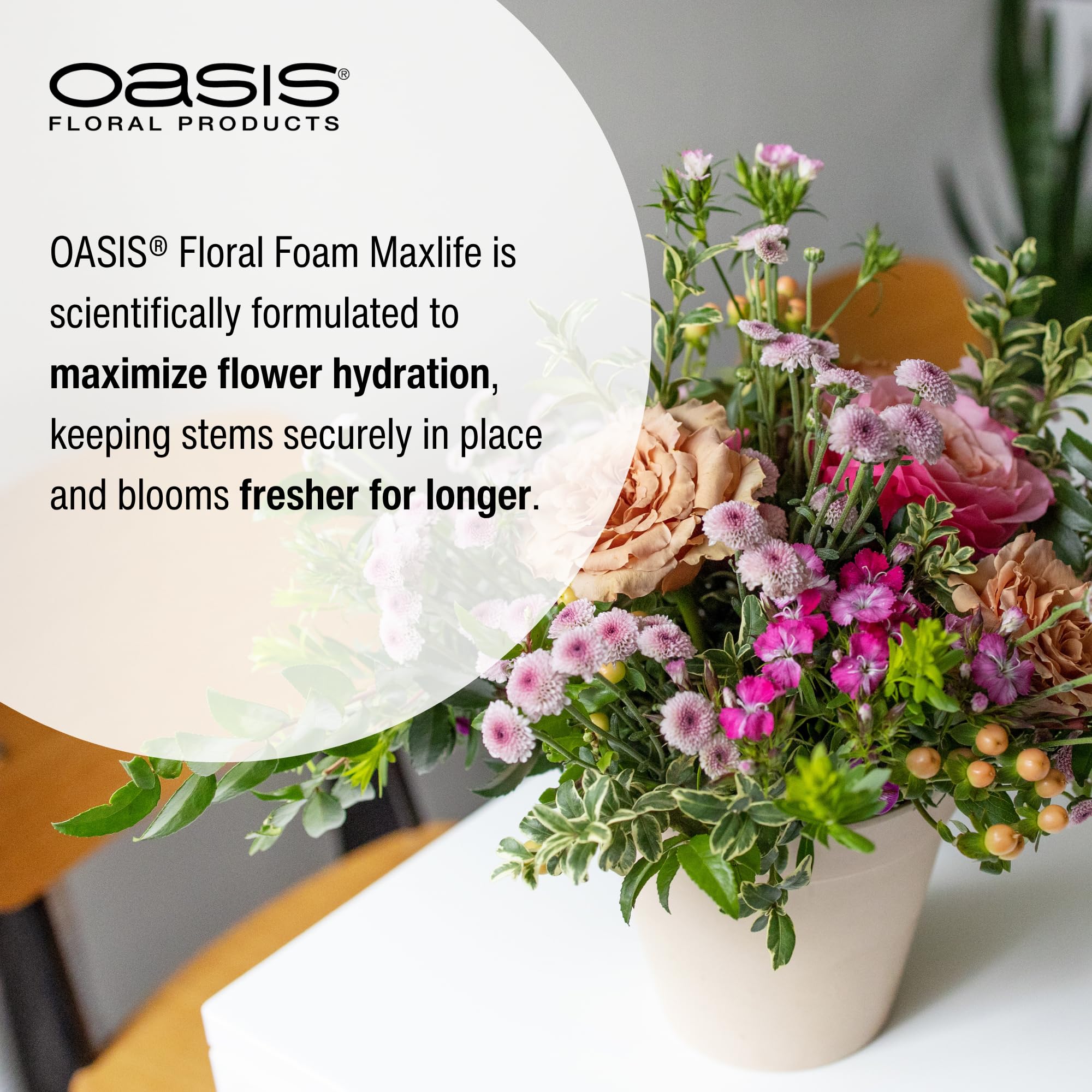 Amazon.com: OASIS® Floral Foam, Instant Deluxe Brick – Green, Fast