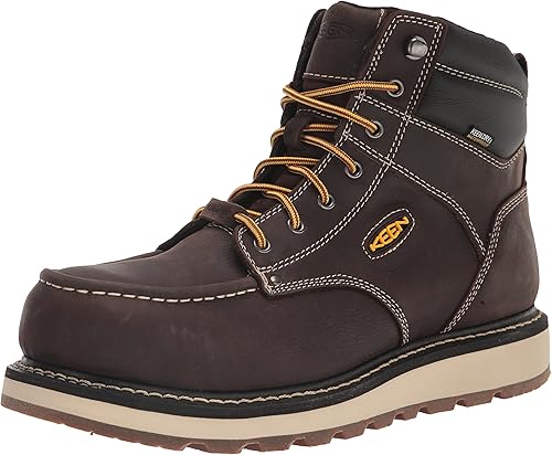Miniatura 8 de KEEN Utility Botas de trabajo de cuña impermeables Cincinnati de 6" con punta compuesta para hombre