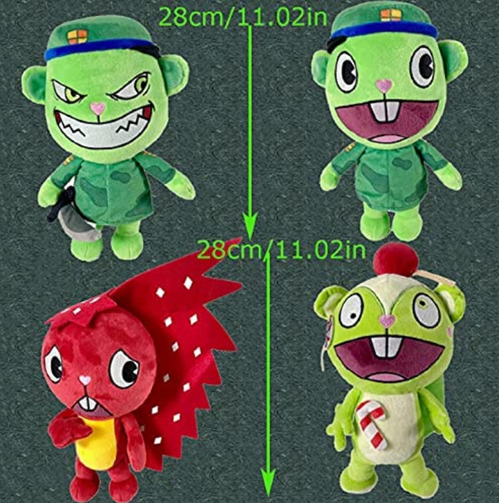 Amazon Los Peluches De Happy Tree Friends Juguete De Peluche
